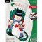 Bucilla Felt Stocking Applique Kit 18" Long-Wintertime Buddies